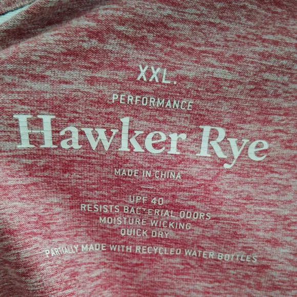 Hawker Rye‎ Polo Shirt Short Sleeve sz XXL - Picture 4 of 6